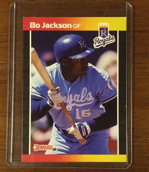 bo jackson royals card|10 Most Valuable Bo Jackson Baseball Cards